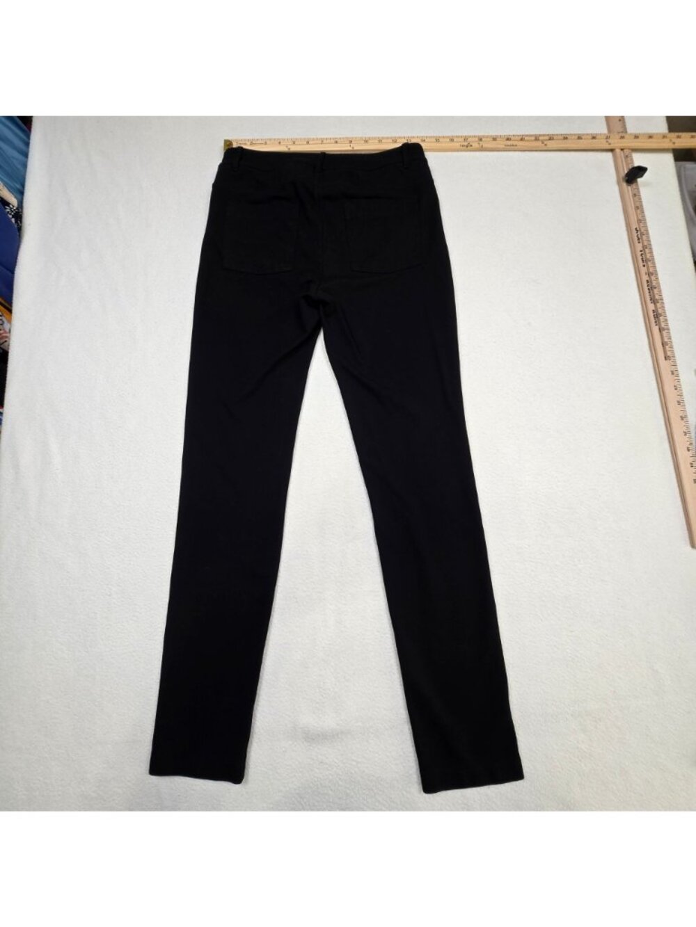 Athleta Size 8 Womens Pants Black Slim Fit Stretch - Picture 5 of 5